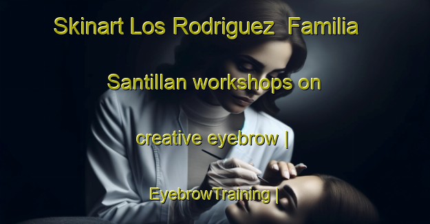 Skinart Los Rodriguez  Familia Santillan workshops on creative eyebrow | EyebrowTraining | EyebrowClasses | SkinartTraining-Mexico